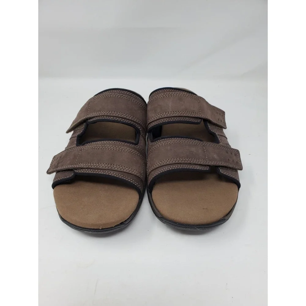 Dunham Men's Newport Slide Sandals CH0485 Size 13 Brown